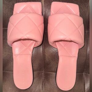 Bottega Veneta Pink Mules